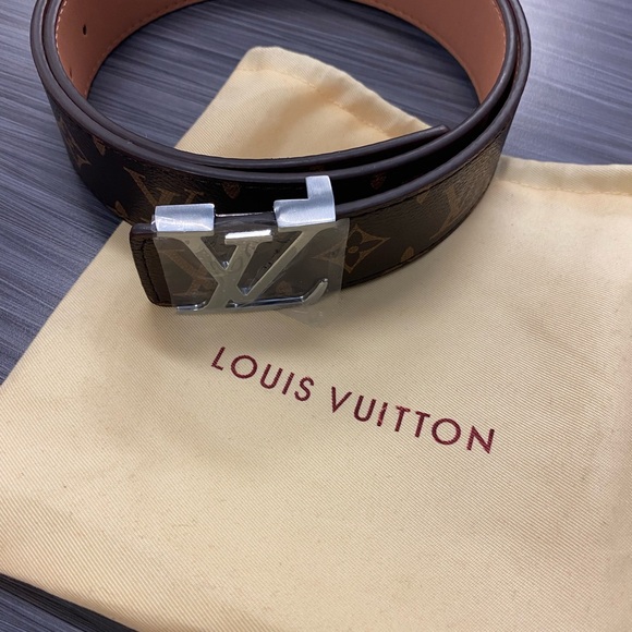 Louis Vuitton Cream and Brown Belt - Picture 1 of 4